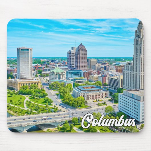 Beautiful Columbus, Ohio, Vereinigte Staaten Mousepad (Vorne)