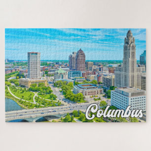 Beautiful Columbus, Ohio, Vereinigte Staaten Puzzle