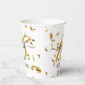 Beautiful Confetti Sweet 16 16 Papier Cups Pappbecher (Rechts)