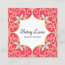 Beautiful Coral Rote Rose Gold Wirbel Schönheitssa