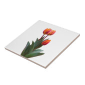 Beautiful Coral Tulip Keramik Tile Fliese (Seite)