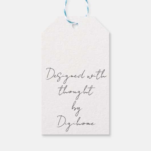 Beautiful Cosmetics inspired Geschenkanhänger (Rückseite)