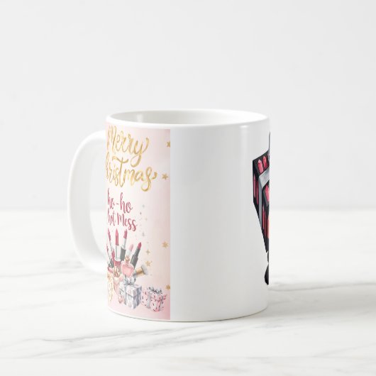 Beautiful Cosmetics inspired Kaffeetasse (Vorderseite Links)