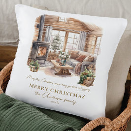 Beautiful Cosy Weihnachten Zuhause Personalisiert Kissen