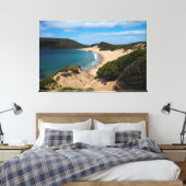 Beautiful Crescent Bay Beach Tasmania Australien Leinwanddruck (Insitu (Schlafzimmer))