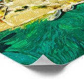 Beautiful Crete Greece Scenery Oil Paint Poster (Ecke)