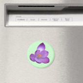Beautiful Crocus Magnet (In Situ (Geschirrspüler))