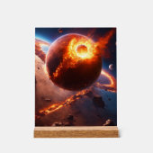 "Beautiful Custom Acrylic Signature for Zuhause & Acrylschild (Vorderseite)