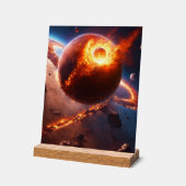 "Beautiful Custom Acrylic Signature for Zuhause & Acrylschild (Winkel)