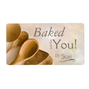 Beautiful Custom Baker's Labels