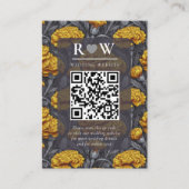 Beautiful Custom Carnation Charm Spring Wedding Begleitkarte (Vorderseite)