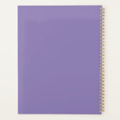 Beautiful Custom Modern Simple Geometric Pattern Planer (Rückseite)