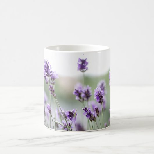 Beautiful Custom Spring Flowers - Lavender Kaffeetasse (Mittel)
