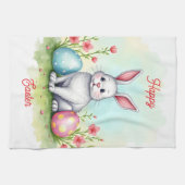 Beautiful Cute Easter Bunny Collection Geschirrtuch (Horizontal)