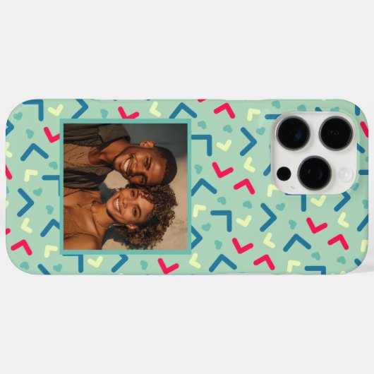 Beautiful Dads Day Gifts Memphis Print Case-Mate iPhone Hülle (Rückseite (Horizontal))