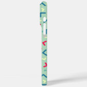 Beautiful Dads Day Gifts Memphis Print  Case-Mate iPhone Hülle (Rückseite / Links)