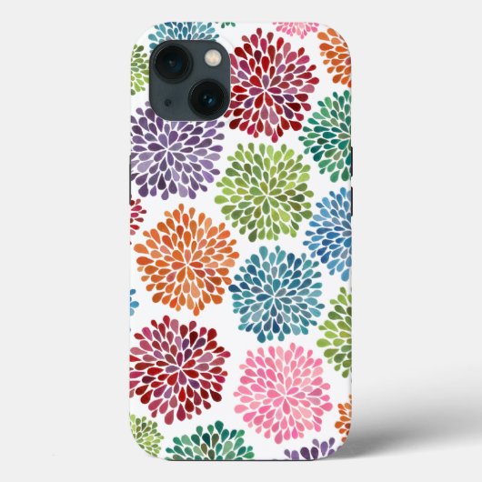 Beautiful Dahlia Blume Apple Iphone Case Mate (Rückseite)