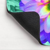 Beautiful Dahlia Blume Mouse Pad Mat Mousepad (Ecke)