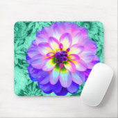 Beautiful Dahlia Blume Mouse Pad Mat Mousepad (Mit Mouse)