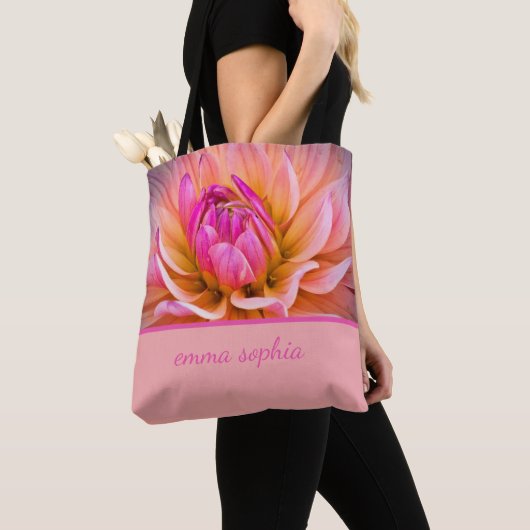Beautiful Dahlia Tasche (Von Nahem)