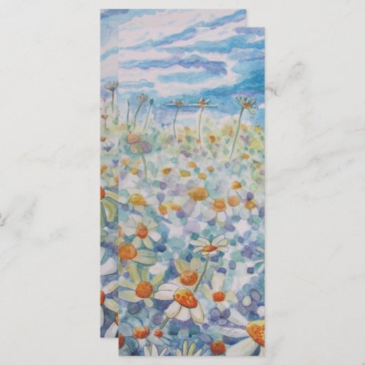 Beautiful Daisies Gigant Lesezeichen (Vorne/Hinten)