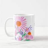 Beautiful Daisies individuelle Name Tasse (Links)