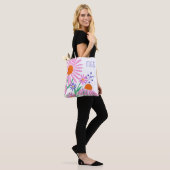 Beautiful Daisis Custom Monogramm Taschen (Am Model)