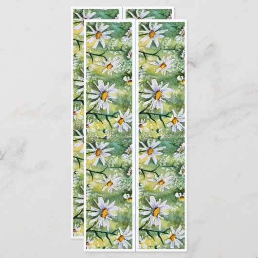 Beautiful Daisis Zwei Lesezeichen (Vorne/Hinten)