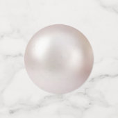 Beautiful Daisy Blume & Pearls Konfetti (Klein Vorderseite)