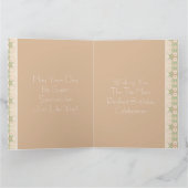 Beautiful Daisy Gemustert geklappt Karte (Innenseite)