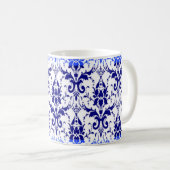 Beautiful Damask Kaffeetasse (VorderseiteRechts)
