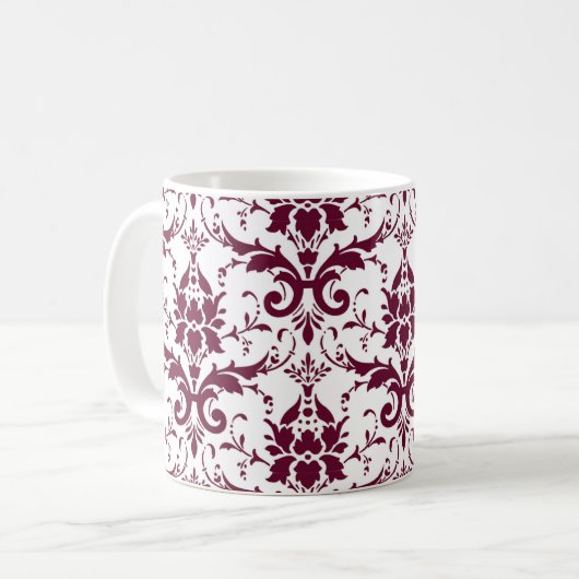 Beautiful Damask Kaffeetasse (Vorderseite Links)