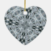 Beautiful Dark Siesta Keys Kladescope Keramik Ornament (Hinten)