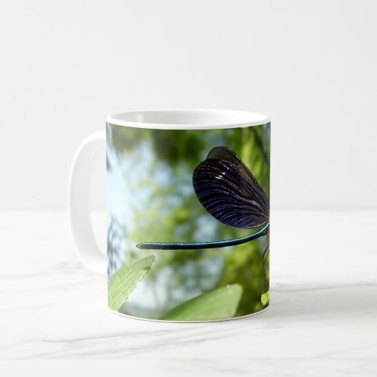 Beautiful Demoiselle Bug Tasse (Vorderseite Links)