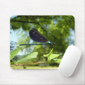 Beautiful Demoiselle Mouse Mat Mousepad (Mit Mouse)