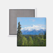 Beautiful Denali Magnet (Vorderseite/Rückseite)