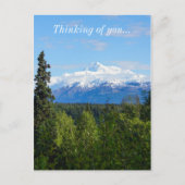 Beautiful Denali Postkarte (Vorderseite)