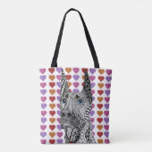 Beautiful Doberman Pinscher Dog Tote Bag Tasche (Rückseite)