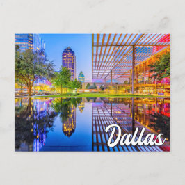 Beautiful Downtown Dallas, Texas, USA Postkarte