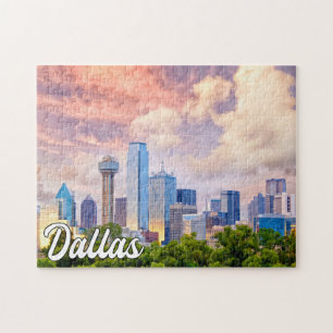 Beautiful Downtown Dallas, Texas, USA Puzzle