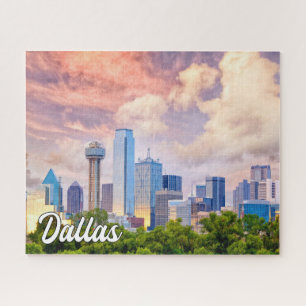 Beautiful Downtown Dallas, Texas, USA Puzzle