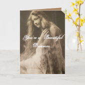 "Beautiful Dreamer "Frauen inspiriert Tanks Karte (Gelbe Blume)