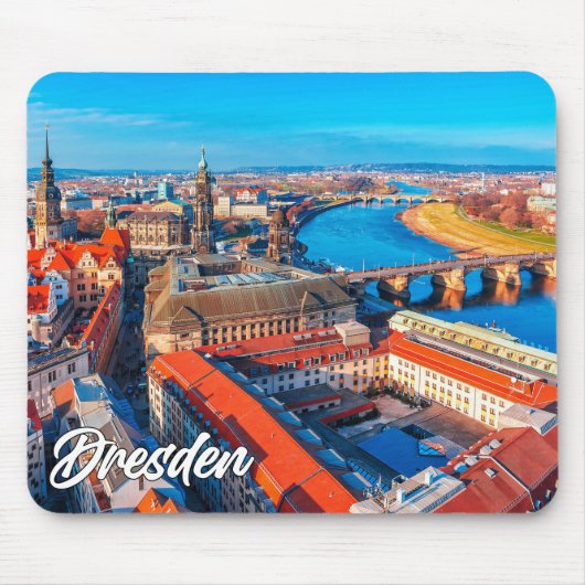 Beautiful Dresden, Deutschland Mousepad (Vorne)