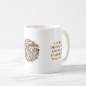 BEAUTIFUL DRIFTWOOD MUG WITH DRIFTWOOD THEME KAFFEETASSE (VorderseiteRechts)