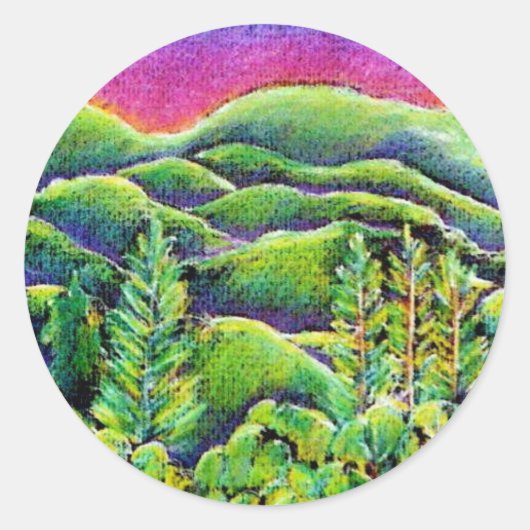 Beautiful Earth Mandala Sticker (Vorderseite)