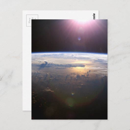 Beautiful Earth Yuri Gagarin Postkarte (Vorne/Hinten)