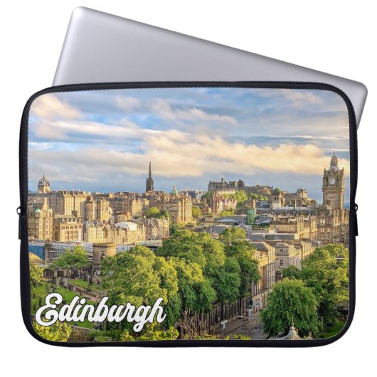 Beautiful Edinburgh, Schottland, Großbritannien Laptopschutzhülle (Vorderseite)