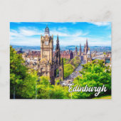 Beautiful Edinburgh, Schottland, Großbritannien Postkarte (Vorderseite)