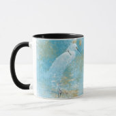 Beautiful Egret Shore Bird Tasse (Links)