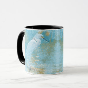 Beautiful Egret Shore Bird Tasse